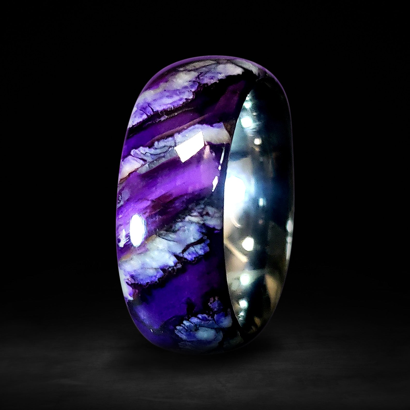 Purple Mammoth Tooth Ring