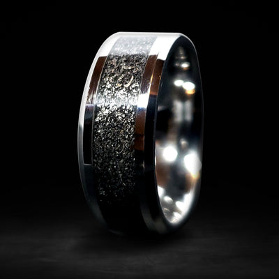 Meteorite Wedding Band | Diamond Vault of Troy