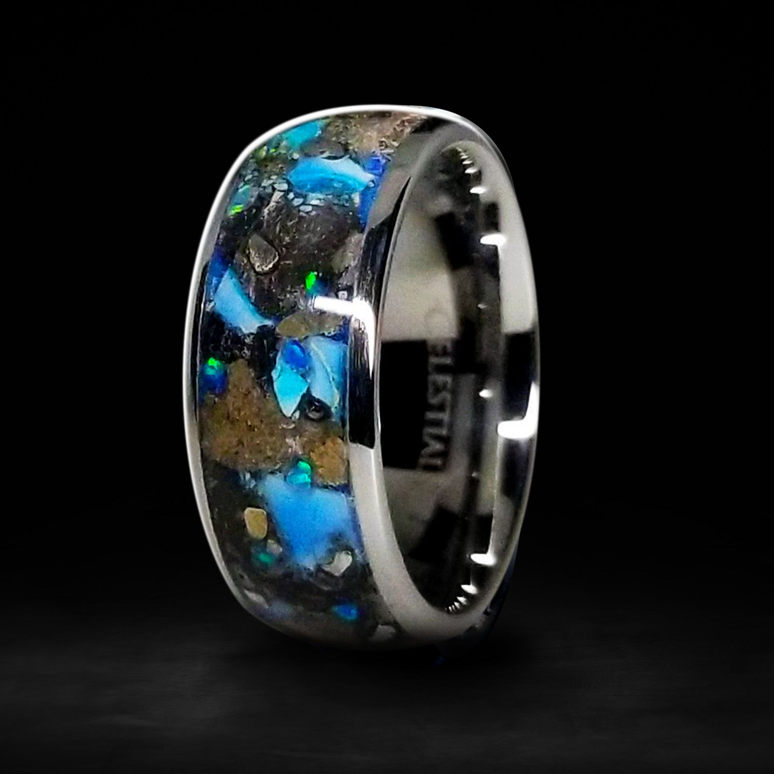 Second Don™ - Megalodon Tooth, Opal, Meteorite